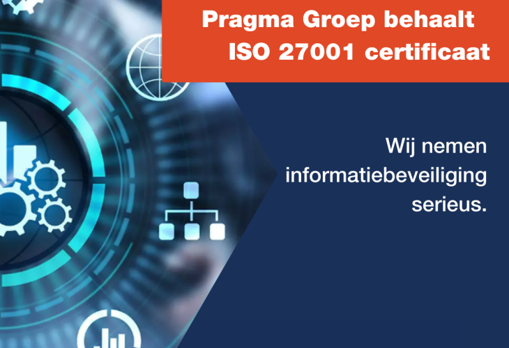 Pragma Groep behaalt certificering op ISO 27001